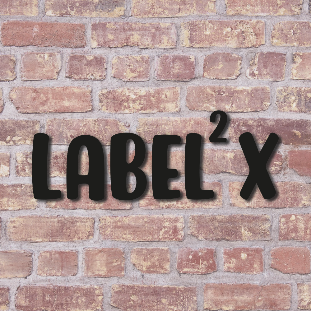 Label2X B.V. Freesletters eigen logo Freesletters eigen logo woonaccessoires homedecoratie