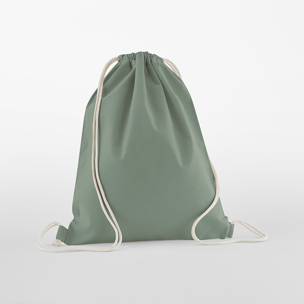 Label2X Tas Groen Gymtasje met sierlijke naam woonaccessoires homedecoratie