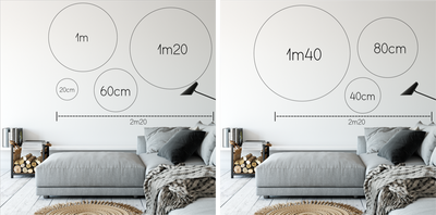 Label2X Muurcirkel Muurcirkel highlander sun woonaccessoires homedecoratie