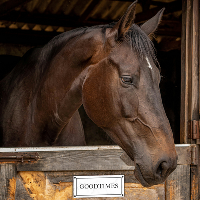 Label2X Paardenstalbordje personaliseren woonaccessoires homedecoratie