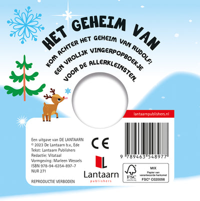 Lantaarn Publishers Kinderboeken Het geheim van rendier Rudolf 9789463548977 woonaccessoires homedecoratie