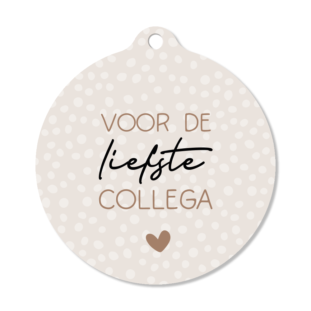 Label2X Kerstmis Kersthanger voor de liefste collega