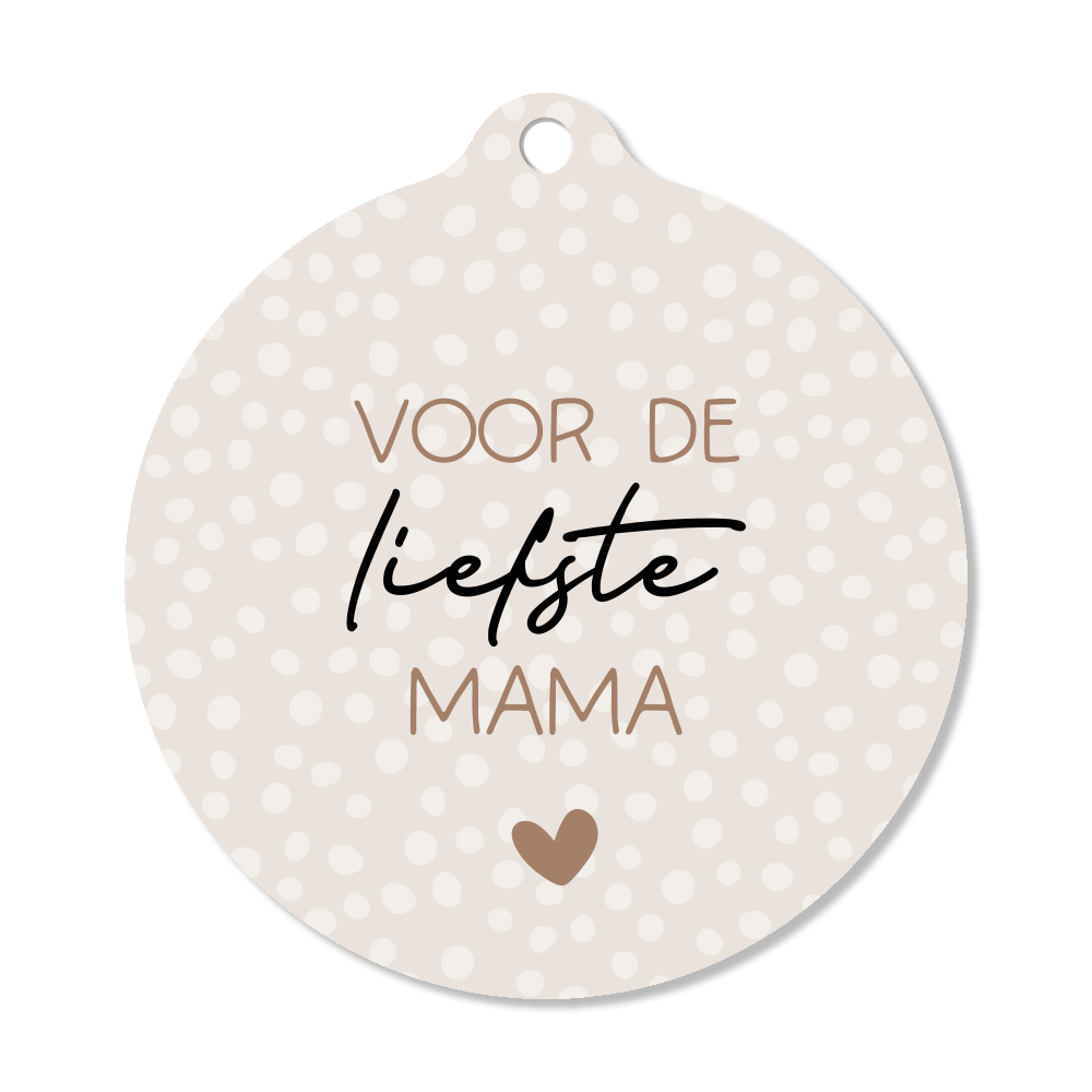 Label2X Kerstmis Kersthanger voor de liefste mama 